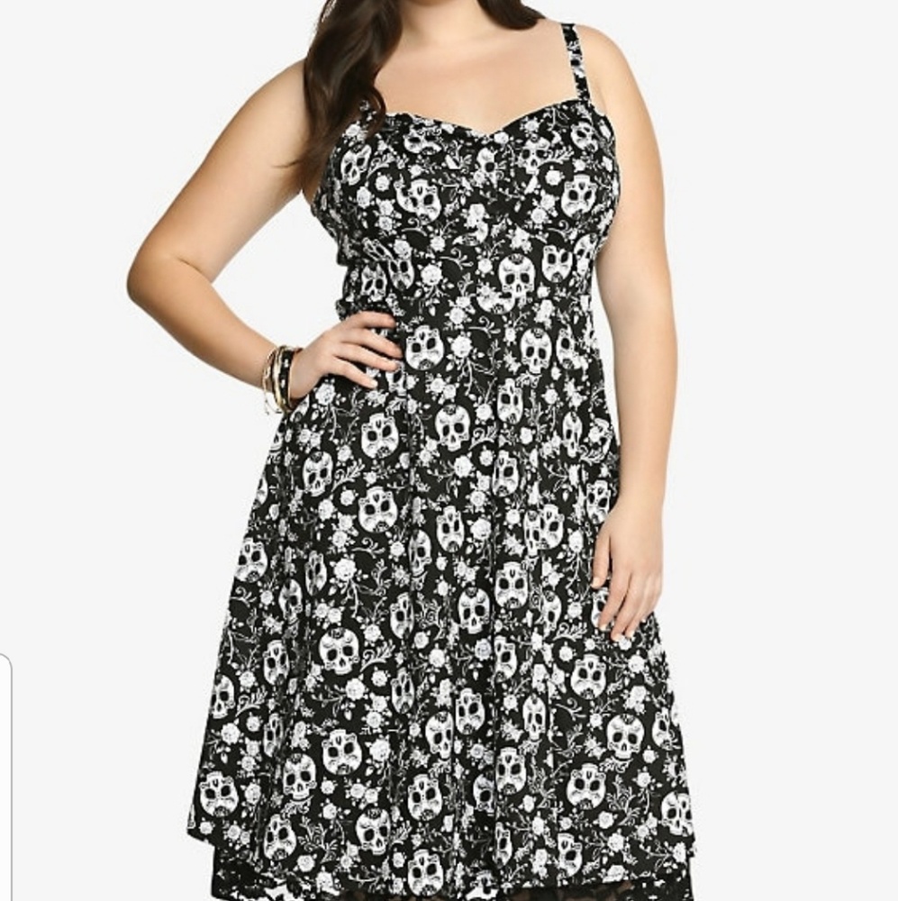 Torrid Skull Swing Dress